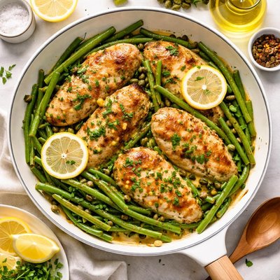 Image of Dijon Chicken and Green Beans