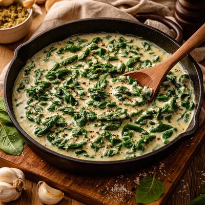 Image of Dijon Creamed Spinach