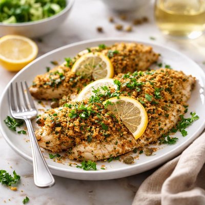 Image of Dijon Crusted Tilapia