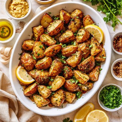 Image of Dijon Roasted Potatoes Weight Watchers