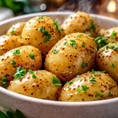 Image of Dijon Vinaigrette Dressed Potatoes