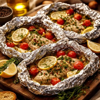 Image of Dilapidated Tilapia Packets