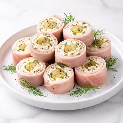 Image of Dill Pickle Ham Pinwheels Ham Rollups
