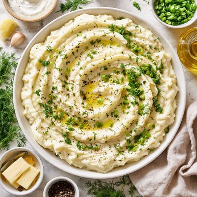 Image of Dill Sour Cream Mashed Potatoes