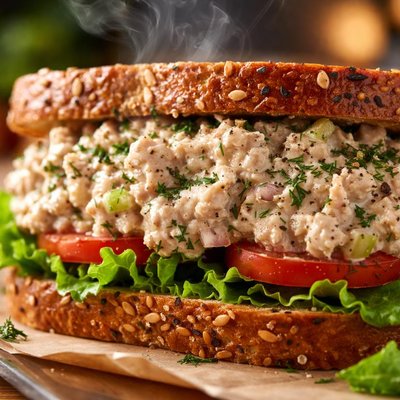 Image of Dill Tuna Fish Sandwich