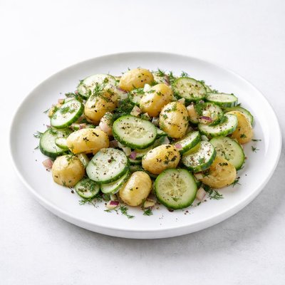 Image of Dilled Potato Cucumber Salad