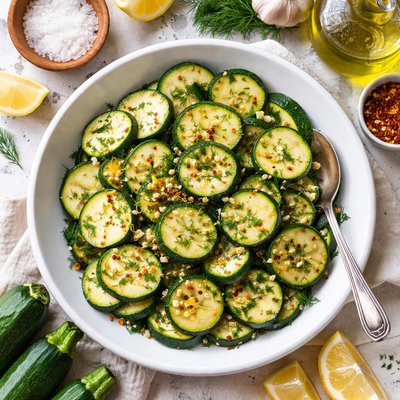 Image of Dilled Zucchini Plain Simple