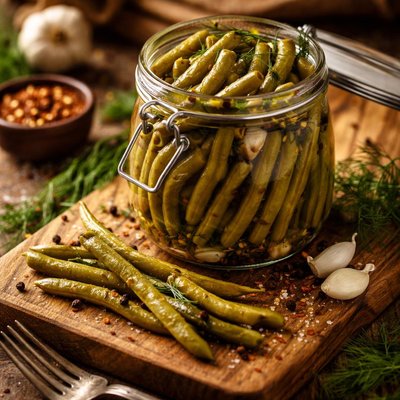 Image of Dilly Beans Pickled Green Beans