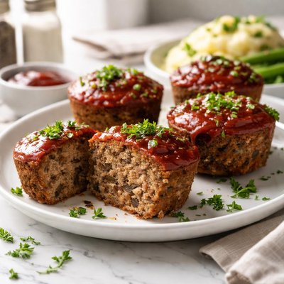 Image of Diner Meatloaf Muffins Light