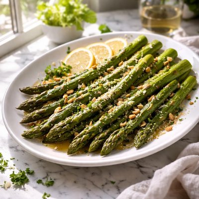 Image of Dinner Party Worthy Fresh Asparagus
