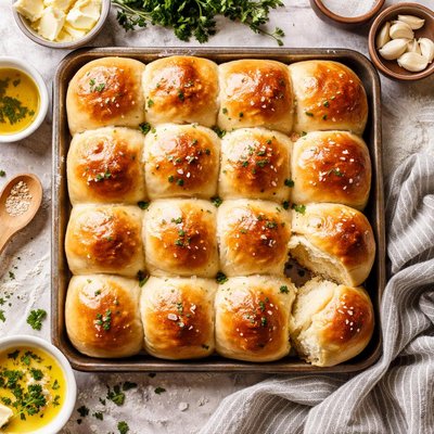 Image of Dinner Rolls in One Hour