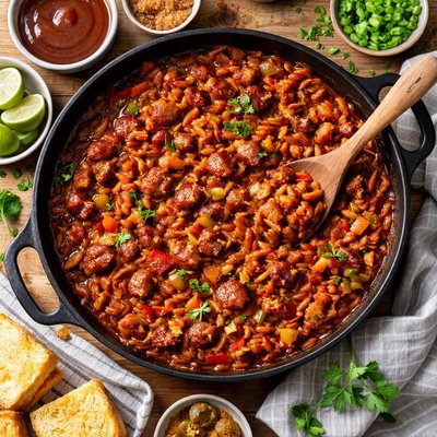 Image of Dinosaur Bbq Style Baked Beans