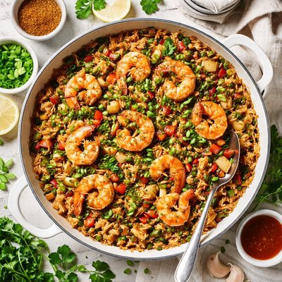 Image of Dirty Rice with Shrimp
