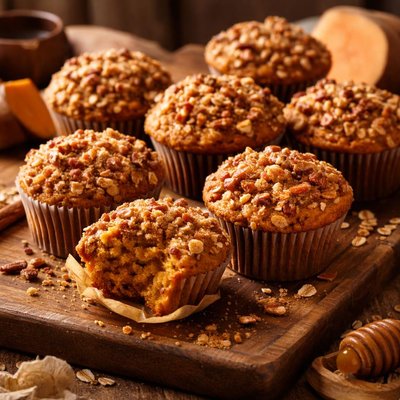 Image of Disappearing Sweet Potato Muffins
