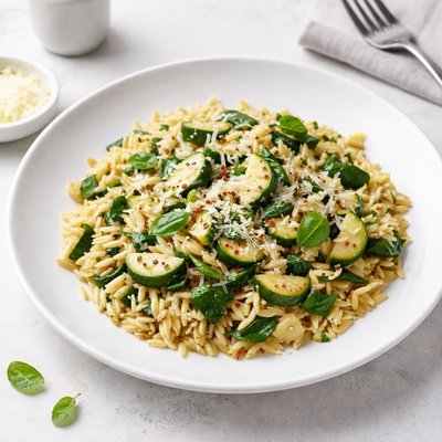 Image of Disappearing Zucchini Orzo