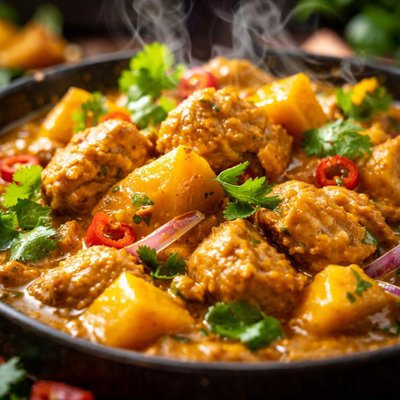 Image of Divine Chicken and Mango Curry