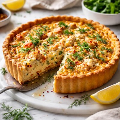 Image of Divine Crab Quiche
