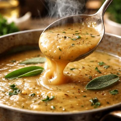 Image of Do Ahead White Wine and Sage Turkey Gravy 2007