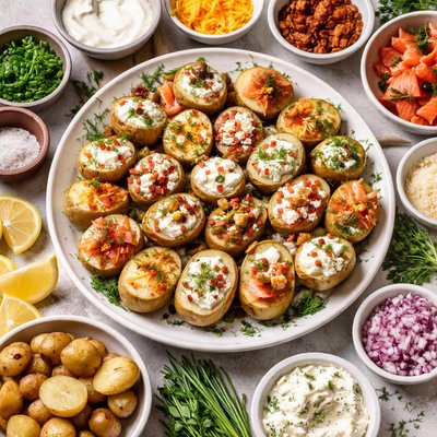 Image of Do It Yourself Baby Potatoes Great Appetizers for the Holidays