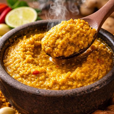 Image of Do It Yourself Mild and Creamy Yellow Curry Paste