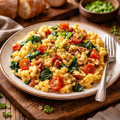 Image of Doctored Up Scrambled Eggs