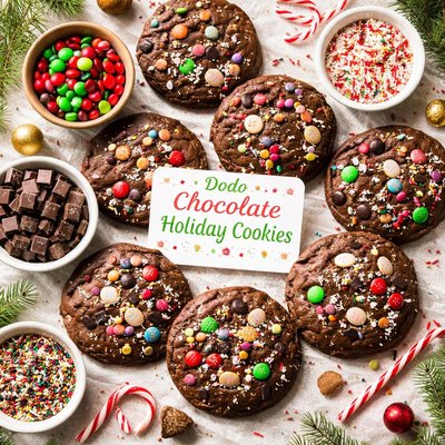 Image of Dodo Chocolate Holiday Cookies