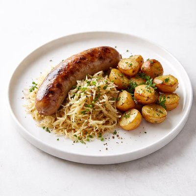 Image of Dogs Kraut and Taters