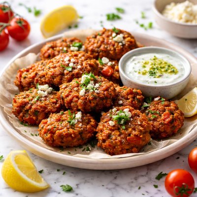 Image of Domatokeftedes Greek Tomato Patties