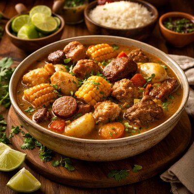 Image of Dominican Sancocho 7 Meat Hearty Stew