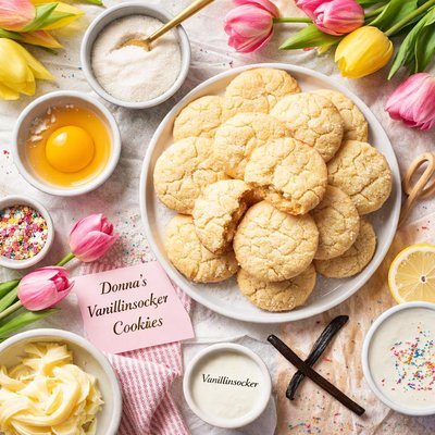 Image of Donnas Vanillinsocker Cookies