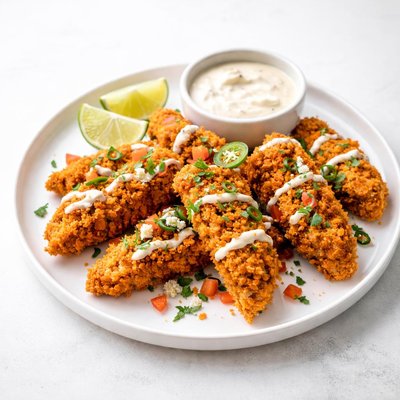 Image of Dorito Chicken Taco Fingers