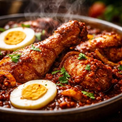 Image of Doro Wat Ethiopian Spicy Braised Chicken