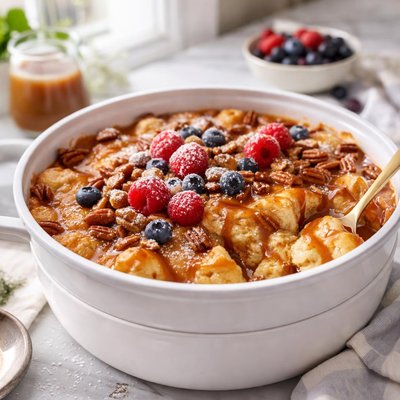 Image of Double Boiler Bread Pudding