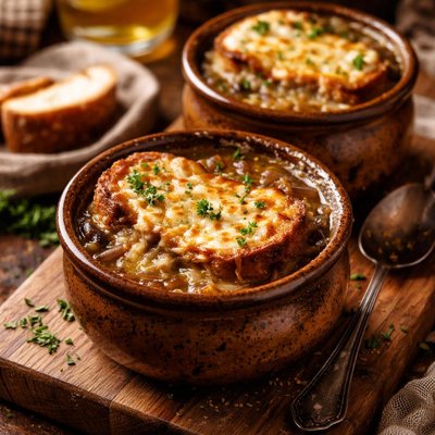 Image of Double Cheese French Onion Soup