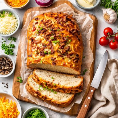 Image of Double Cheese Onion Bread Bread Machine