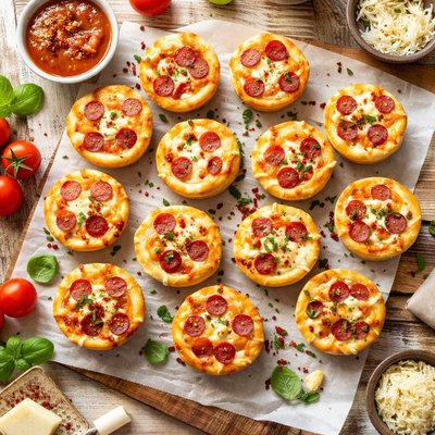 Image of Double Cheese Pizza Bites