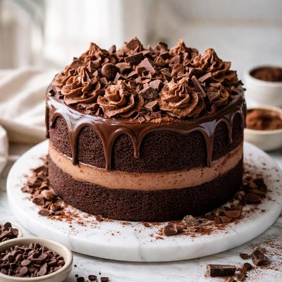 Image of Double Choc Delight Cake