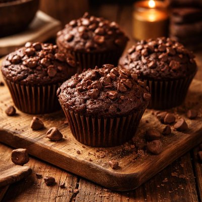 Image of Double Choc Muffins