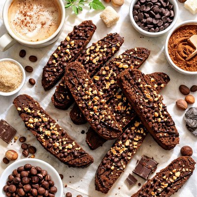 Image of Double Chocolate Mocha Biscotti