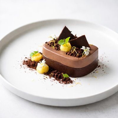 Image of Double Chocolate Mousse with a Touch of Lemon