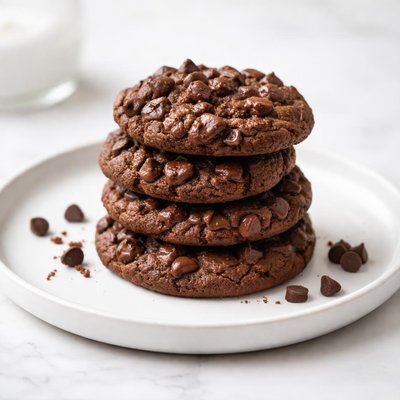 Image of Double Chocolate Pudding Cookies
