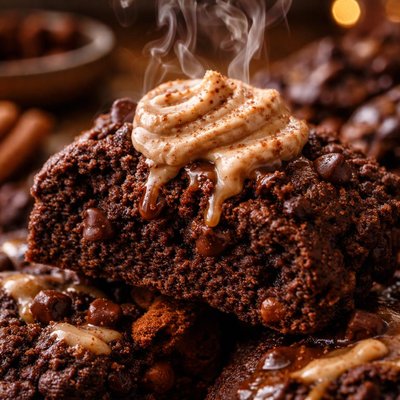 Image of Double Chocolate Scones with Cinnamon Butter