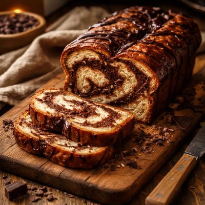 Image of Double Chocolate Swirl Bread