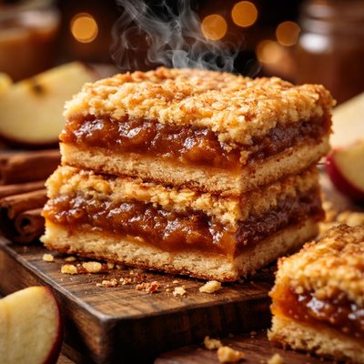 Image of Double Crust Apple Butter Bars