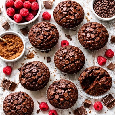 Image of Double Decadent Muffins