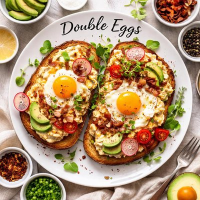 Image of Double Eggs