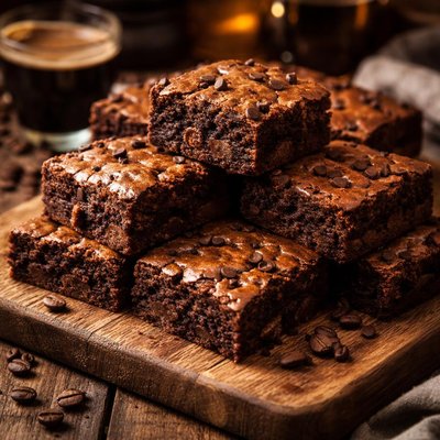 Image of Double Espresso Brownies