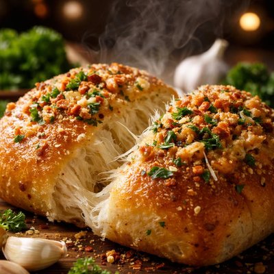 Image of Double Garlic Potato Bread