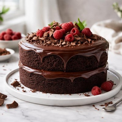 Image of Double Layer Chocolate Cake