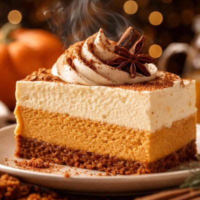 Image of Double Layer Pumpkin Cheesecake